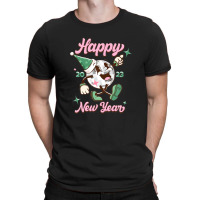 Happy Mirror Ball Happy New Year 2023 Retro Disco Holiday T-shirt | Artistshot