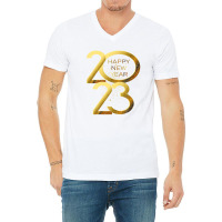 Happy New Year Party Family Celebration Goodbye Christmas V-neck Tee | Artistshot