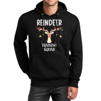 Reindeer Training Squad Funny Christmas Matching Family Unisex Hoodie | Artistshot