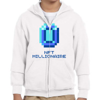 Nft Collector - Token, Investment Youth Zipper Hoodie | Artistshot