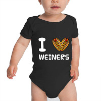 Limited Edition I Love Weiners Hotdogs Frankfurter Wiener Frank Sausag Baby Bodysuit | Artistshot