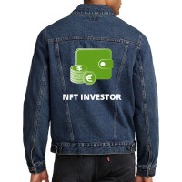 Nft Collector - Token, Investment Men Denim Jacket | Artistshot