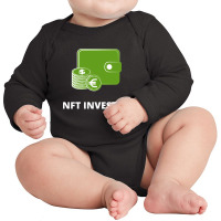 Nft Collector - Token, Investment Long Sleeve Baby Bodysuit | Artistshot