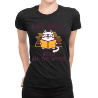 Limited Edition Passionate Book Lover Reading Fanatic Reader's Dream Ladies Fitted T-shirt | Artistshot