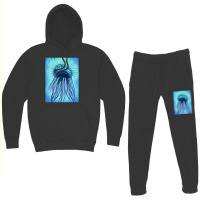 Jellyfish Artwork Marine Hoodie & Jogger Set | Artistshot