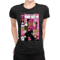 Cybernetic Soul Sista Pink Bandana Ladies Fitted T-shirt | Artistshot