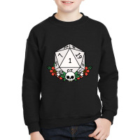 Critical Fail Youth Sweatshirt | Artistshot