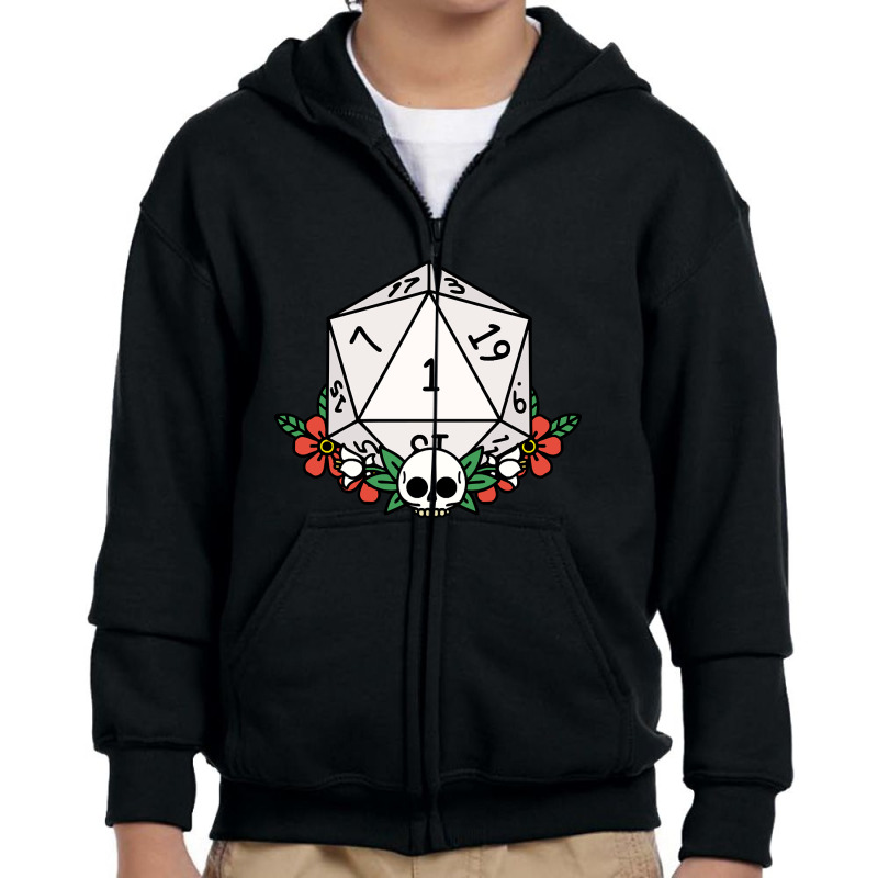 Critical Fail Youth Zipper Hoodie by Rios Arevalo | Artistshot