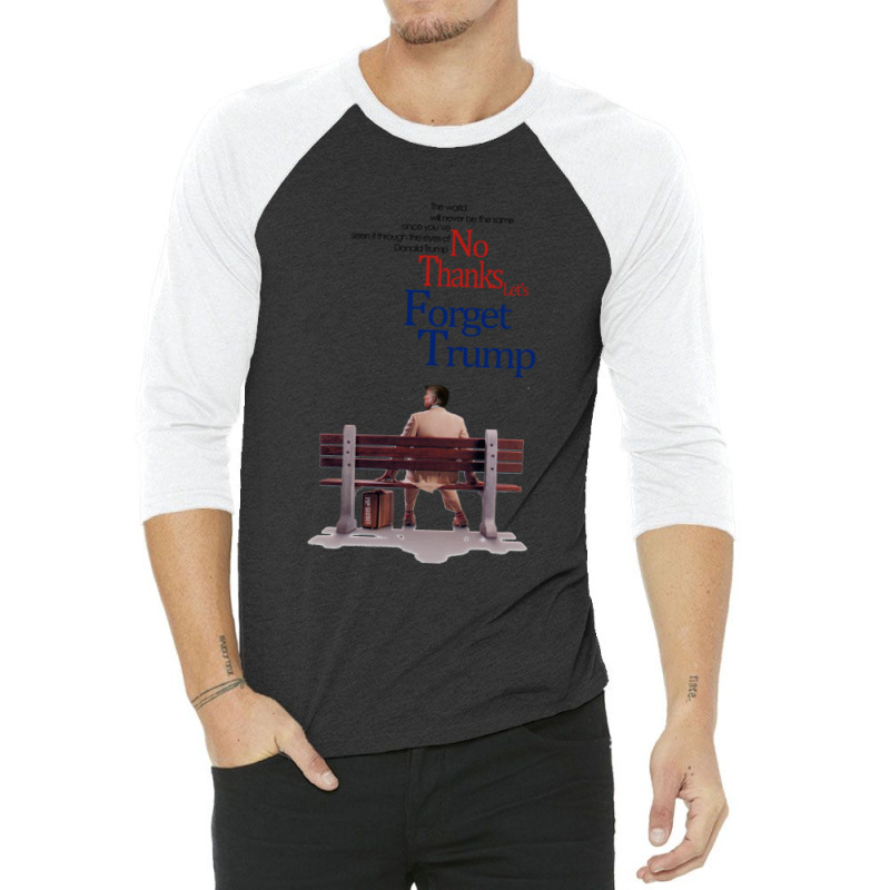 Donald Trump No Thanks 3/4 Sleeve Shirt | Artistshot