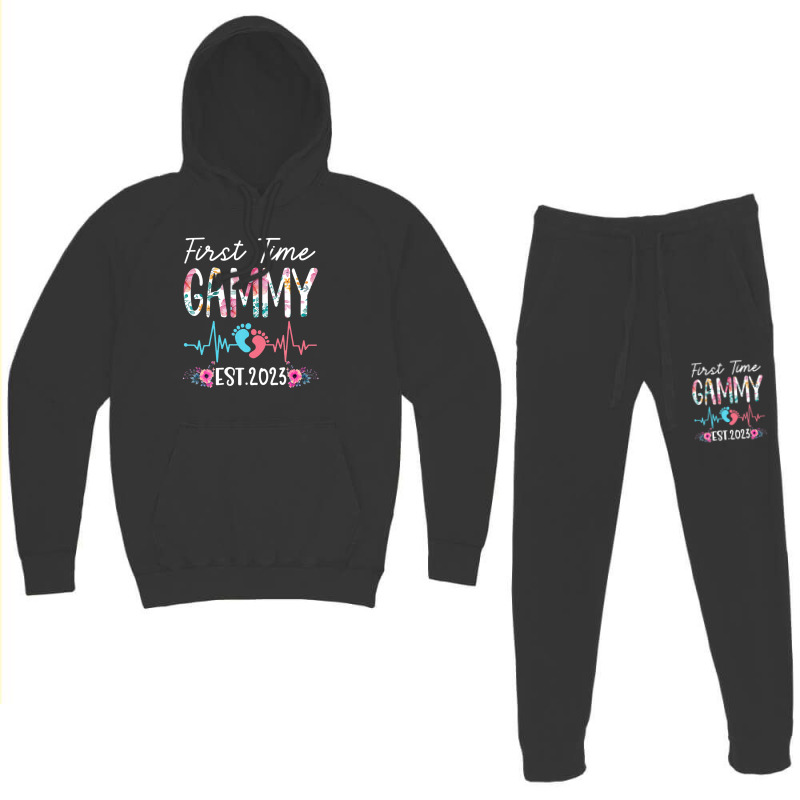 First Time Gammy 2023 Mothers Day Christmas Soon To Be Mom Hoodie & Jogger Set | Artistshot