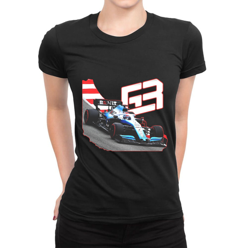 Racing Russell Kubica 2019 Ladies Fitted T-Shirt by butepolu880811 | Artistshot