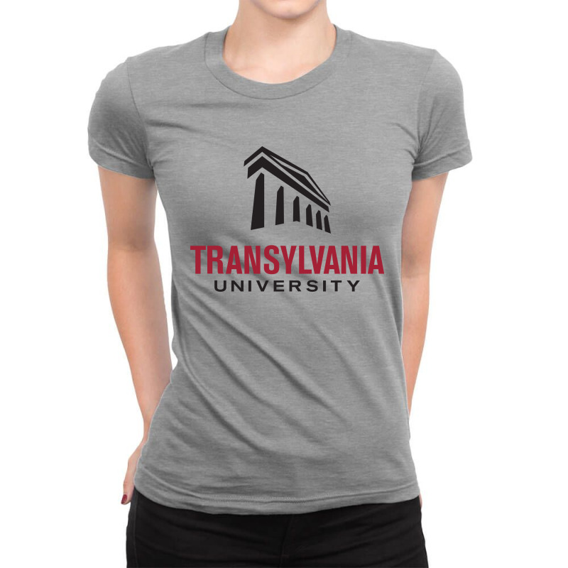 Transylvania University Ladies Fitted T-Shirt by Ellard grey | Artistshot