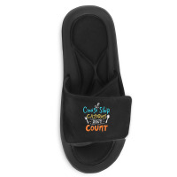 Cruise Ship Calories Don't Count T Shirt Slide Sandal | Artistshot