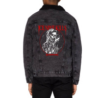 Ice Nine Kills The Silver Scream Unisex Sherpa-lined Denim Jacket | Artistshot