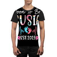 Soon To Be Busia 2023 Mothers Day Christmas First Time Mom Graphic T-shirt | Artistshot