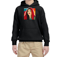 Kamala Cosmic Power - Superhero Without Mask Youth Hoodie | Artistshot