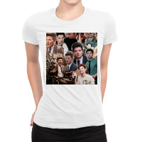 Ben Wyatt Adam Parks And Recreation Poster Ladies Fitted T-shirt | Artistshot