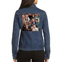 Ben Wyatt Adam Parks And Recreation Poster Ladies Denim Jacket | Artistshot