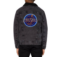 Bee Gees Beegees Unisex Sherpa-lined Denim Jacket | Artistshot