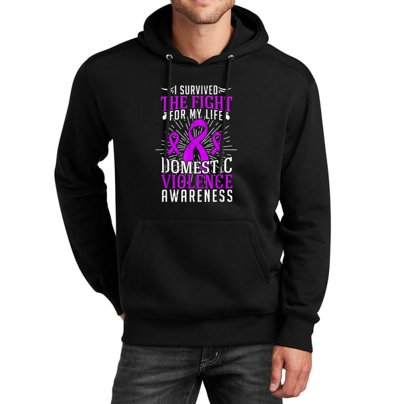 Domestic Violence Awareness Shirt Survivor Gift Design Unisex Hoodie | Artistshot