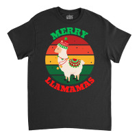 Trending Merry Llamamas-zmhjk Classic T-shirt | Artistshot