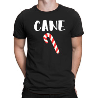 Matching Couples Christmas Candy Cane Funny Couple T-shirt | Artistshot