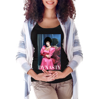 Dynasty Retro Poster Maternity Scoop Neck T-shirt | Artistshot