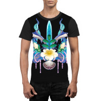 Mermaid Rose Pearls Sword Fish Octopus Seashell Trident Graphic T-shirt | Artistshot