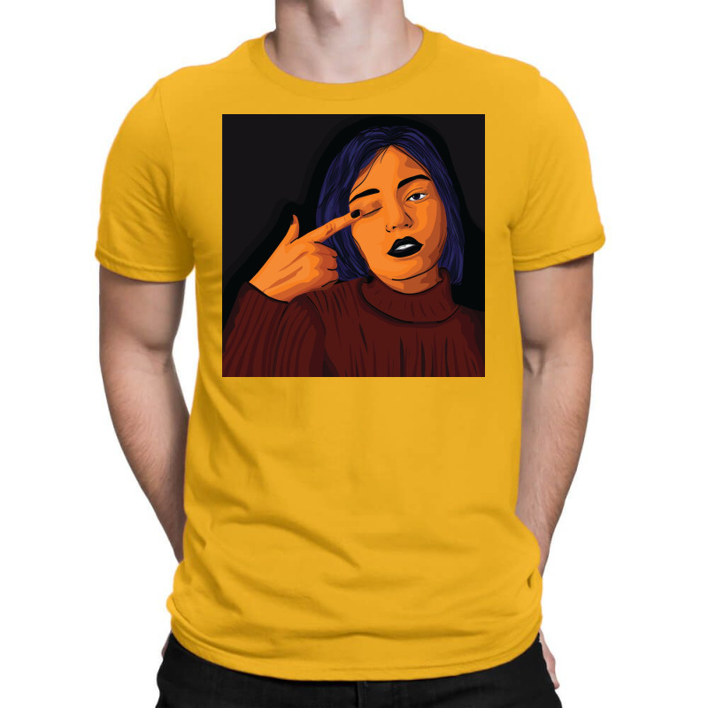 Make A Face T-shirt | Artistshot