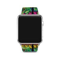 100 Days Of School T Rex For Dark Apple Watch Band | Artistshot