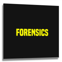 Trending Forensics Crime Investigator Detectives Policemen Metal Print Square | Artistshot