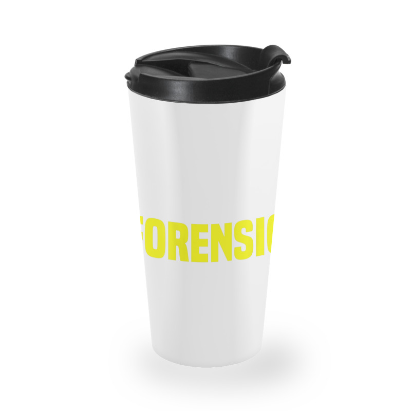 Trending Forensics Crime Investigator Detectives Policemen Travel Mug | Artistshot