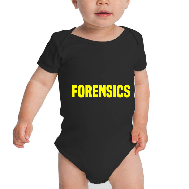 Trending Forensics Crime Investigator Detectives Policemen Baby Bodysuit | Artistshot