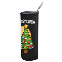 Happy Chrismukkah Christmas Hanukkah Channukah Skinny Tumbler | Artistshot