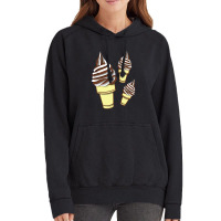 Ice Cream Illustration Vintage Hoodie | Artistshot