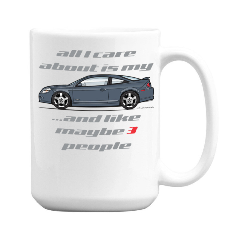 All I Care Blue Granite 15 Oz Coffee Mug | Artistshot