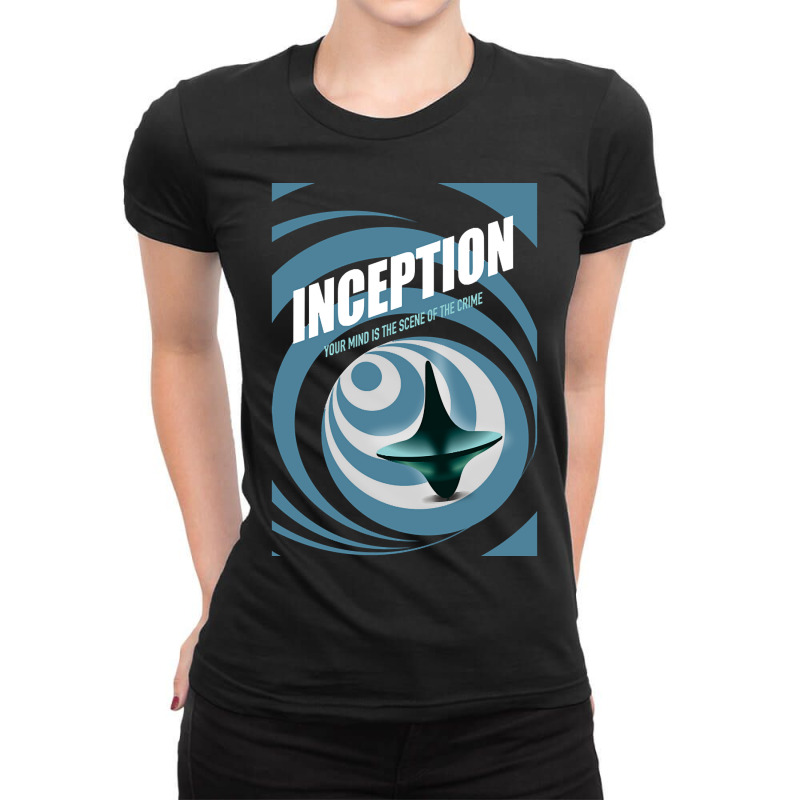 Inception - Alternative Movie Poster Ladies Fitted T-Shirt by Pannell Quintero | Artistshot