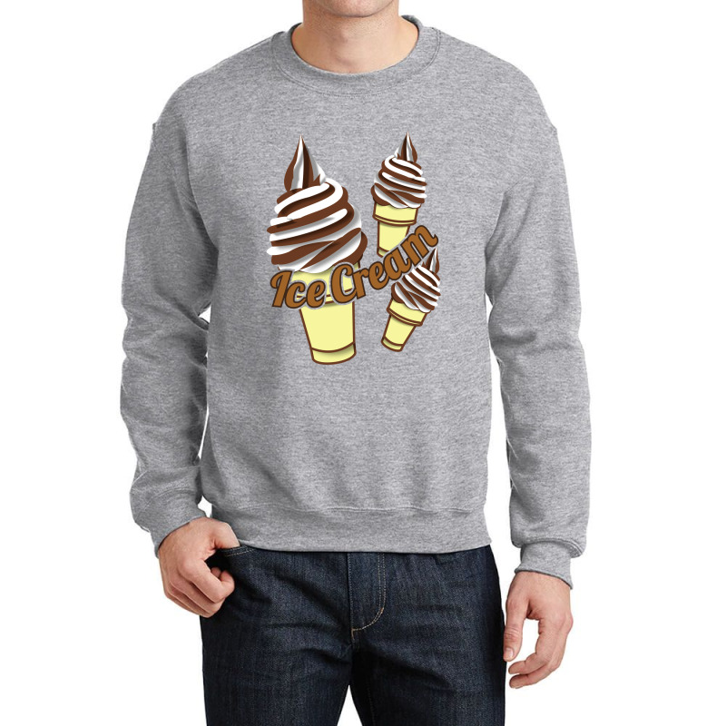 Ice Cream Cone Crewneck Sweatshirt by ririnai | Artistshot