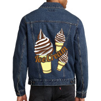 Ice Cream Cone Men Denim Jacket | Artistshot