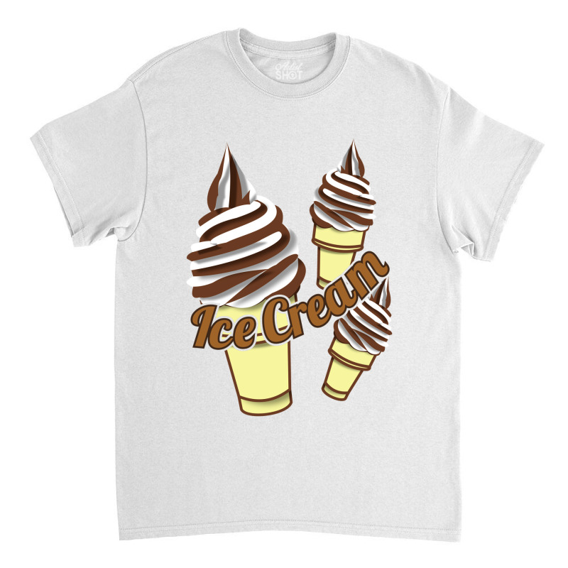 Ice Cream Cone Classic T-shirt by ririnai | Artistshot