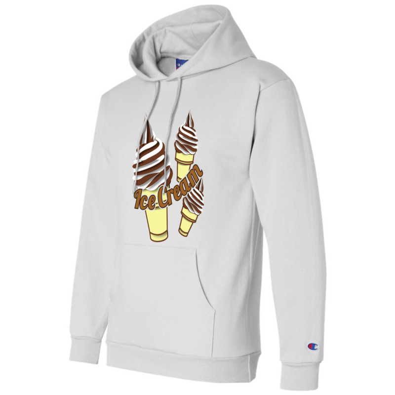 Ice Cream Cone Champion Hoodie by ririnai | Artistshot