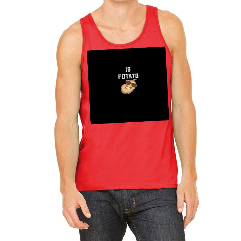 Is Potato As Seen On Late Night Television Poster Music Tank Top by xembetanitt4 | Artistshot