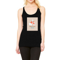 Work From Home 2 1 Racerback Tank | Artistshot