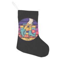 Roller Skate Retro 70s 80s Skater Girl Roller Disco Holiday Stocking | Artistshot