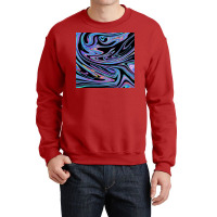 Swirls Black Holo Leggings Crewneck Sweatshirt | Artistshot