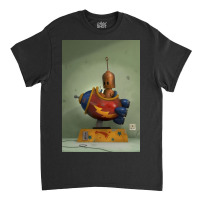 To Boldly Go Robot Vintage Classic T-shirt | Artistshot