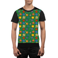 Planet Print  Space  Earth  Astronomy  Science  Green Aline Dress Graphic T-shirt | Artistshot