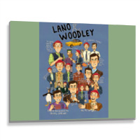 Lano And Woodley Compilation Blue Background Poster 70s Metal Print Horizontal | Artistshot