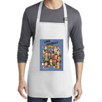 Lano And Woodley Compilation Blue Background Poster 70s Medium-length Apron | Artistshot