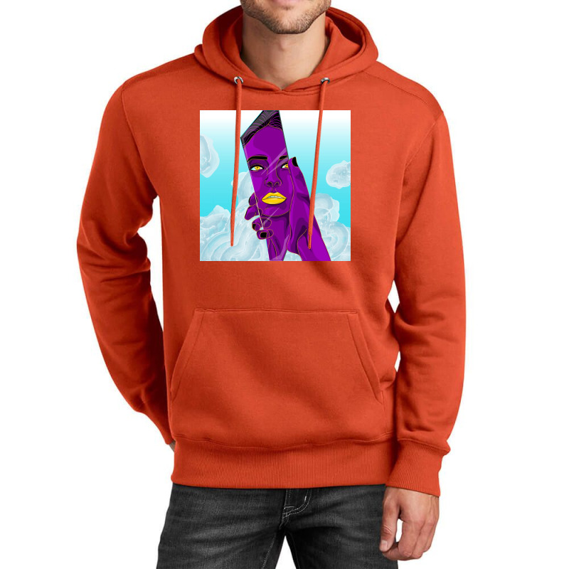 Broken Mirror Tells Her Worth Unisex Hoodie | Artistshot